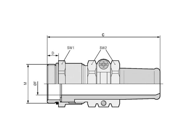 LAPP SKINDICHT® SR-M 50X1,5/42/38 Kaapeliläpivienti M50 Messinki Messinki 5 kpl