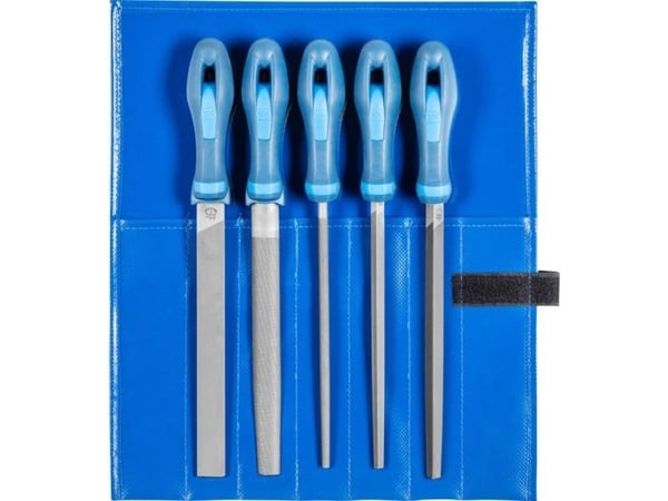 PFERD 11800531, Fil-sett, Flate mapper, Halvrund fil, Rund fil, Firkantet fil, Trekant-fil, Aluminium, Messing, Støpejern, Cast steel, Kopper, Stål...