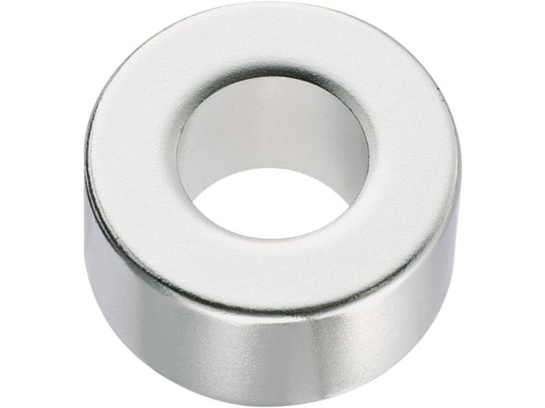 Conrad Components 506000 permanentmagnetring (Ø x H) 20 mm x 10 mm N35 1,18–1,24 Grensetemperatur (maks.): 80 °C