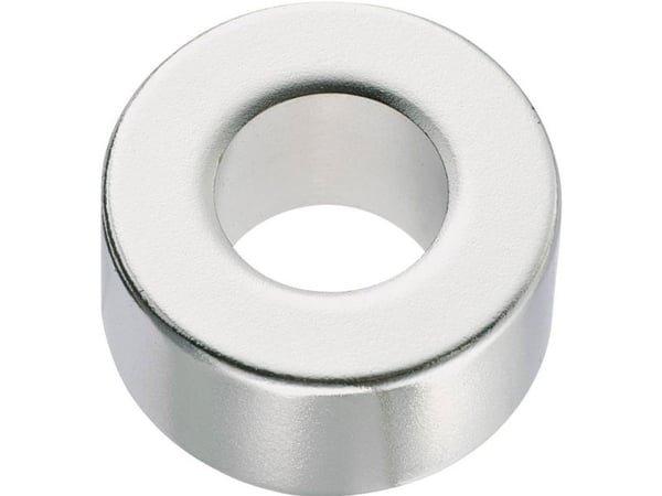 Conrad Components 506023 permanentmagnet ring (Ø x H) 20 mm x 2 mm N35M 1,18–1,24 T grense-temperatur (maks.): 100 °C