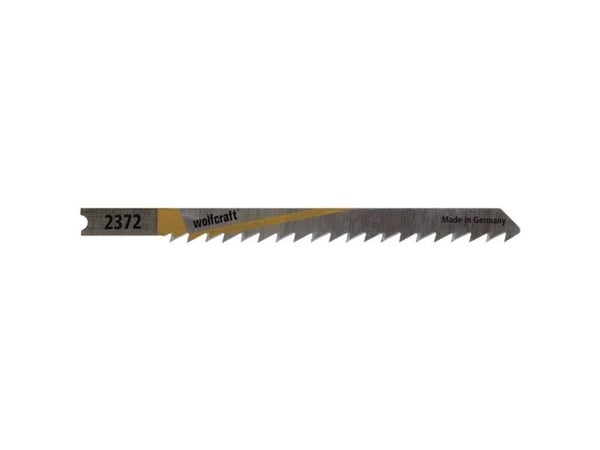 wolfcraft GmbH 2372000, Stikksagblad, Akryl glass, Sponplate, MDF, Mykt tre, High Carbon Steel (HCS), 8,1 cm, 4 mm, 4,5 cm