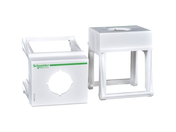Schneider Electric A9A15151, Knapplatta, Vit, 20 mm, 20 mm