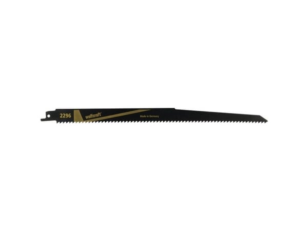 wolfcraft GmbH 2296000, Sabelsagblad, Plast, Mykt tre, Chromium-Vanadium Steel (Cr-V), 28 cm, 4,2 mm, 25 cm