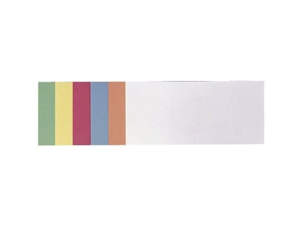 FRANKEN - Moderasjonskort - rektangel - 9.5 x 20.5 cm - assortert (en pakke 500)