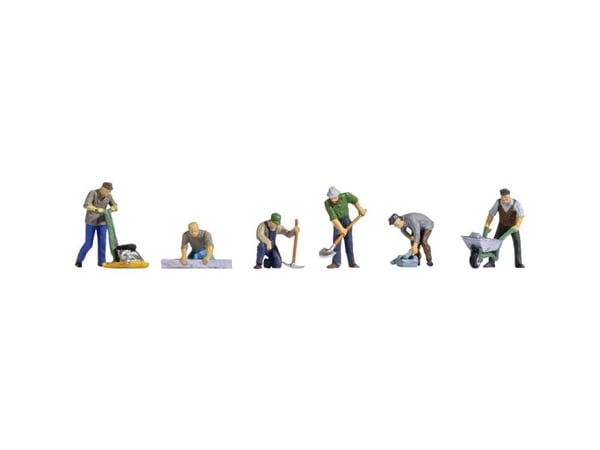 NOCH Road Workers, HO (1:87), Multifärg