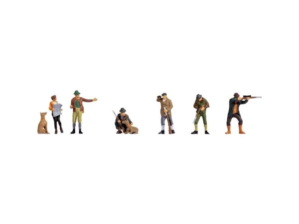 NOCH Hunters and Foresters, HO (1:87), Flerfarget