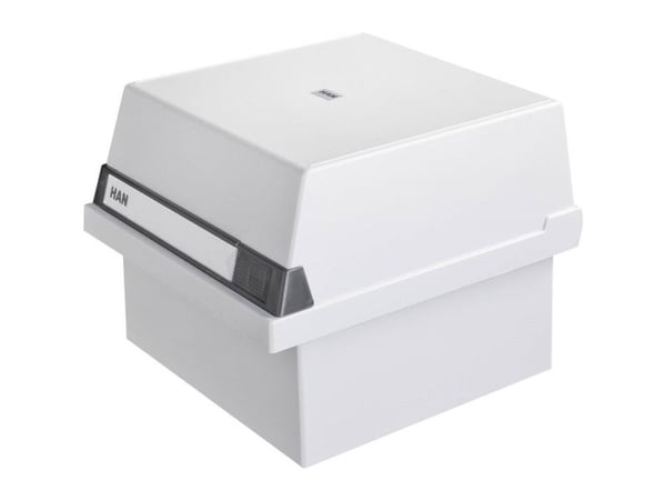 HAN 965-11, A5, Horisontal, Plast, Polystyren (PS), Grå, Tyskland, 234 mm