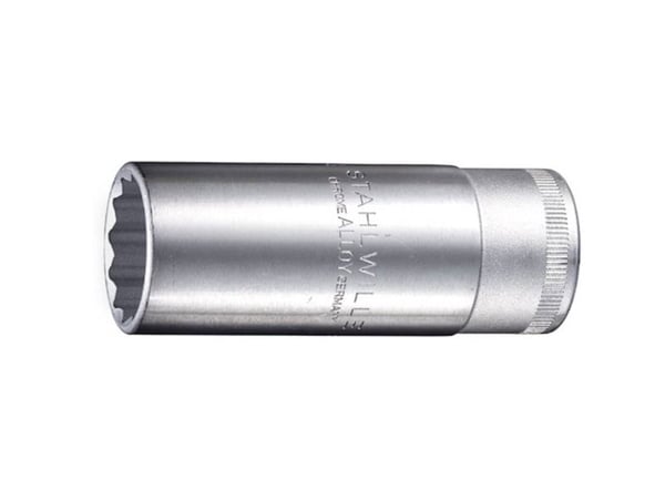 STAHLWILLE 03020027, 1 stk, 12-punkts, Rustfritt stål, Rustfritt stål, 83 mm, 294 g