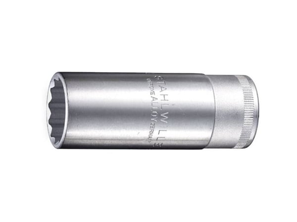 STAHLWILLE 03020019, 1 stk, 12-punkts, Rustfritt stål, Rustfritt stål, 83 mm, 186 g