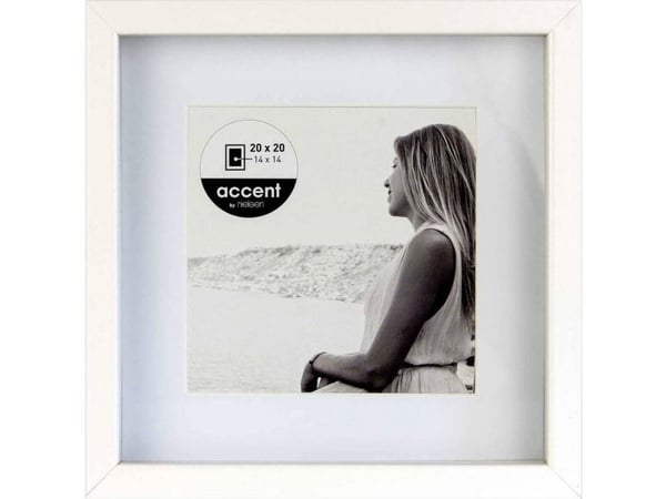 Nielsen Design Aura bildramme hvit 20x20 (1115001)