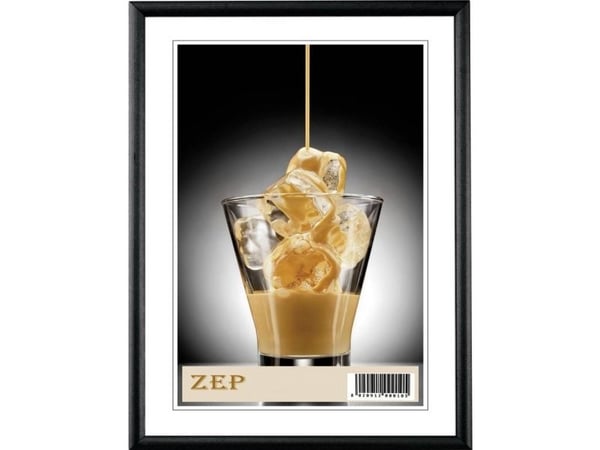 ZEP Alluminium Frame, Enkel bilderamme, Aluminium, Sort, Bord, Vegg, 15 x 20 cm, Rektangulær