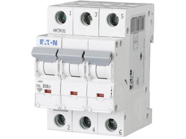 Eaton PXL-C16/3, Pienoiskatkaisija, Tyyppi C, 10000 A, IP20, 400 V