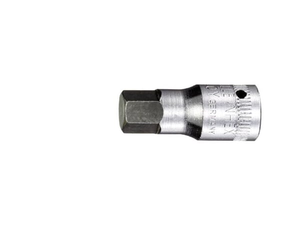 STAHLWILLE 01120006, Stikkontakt, 1/4", Metrisk, 1 hoder, 6 mm