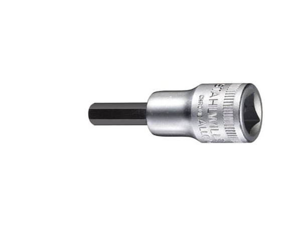 STAHLWILLE 02050010, Støpselsett, 3/8", Metrisk, 5 hoder, 10 mm, Kromfarget