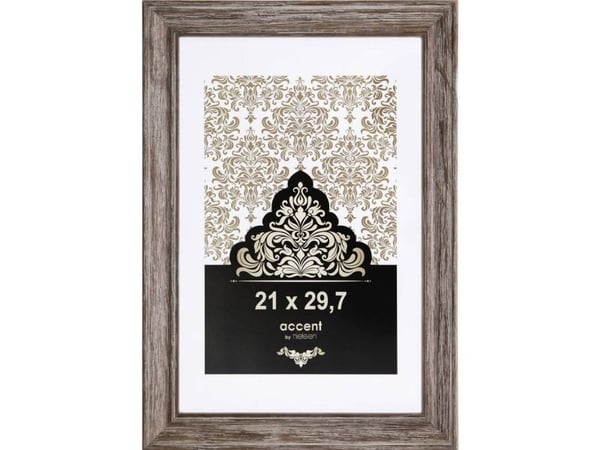 Nielsen Accent Vintage billedramme 21x29,7 trebrun DIN A4 3221102