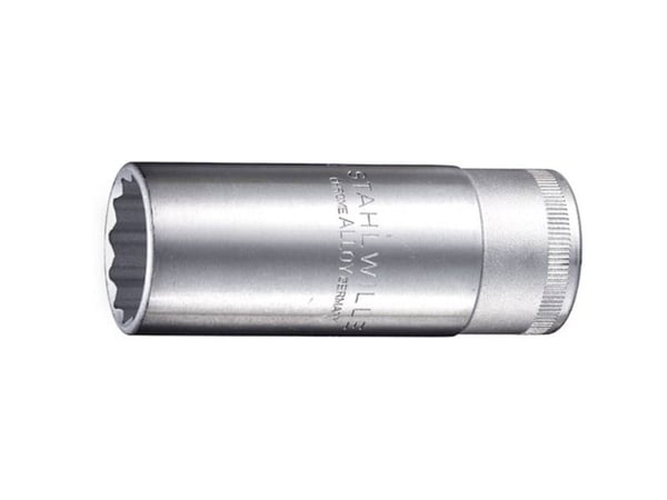 STAHLWILLE 03020014, 1 stk, 12-punkts, Rustfritt stål, Rustfritt stål, 83 mm, 129 g