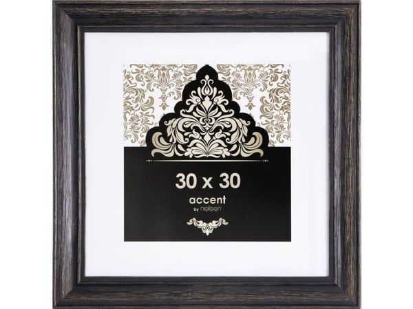 Nielsen Accent Vintage veggramme 30x30 Wood black 3233103