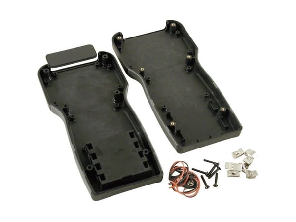 Hammond Electronics 1553TBKBAT handhölje - 210 x 100 x 32 ABS svart 1 st