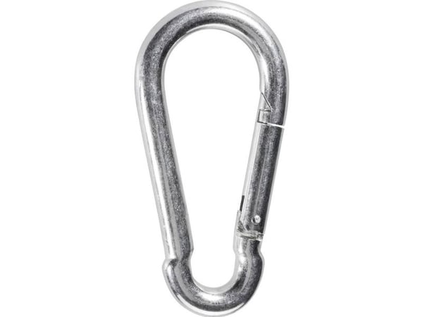 TOOLCRAFT brannvesenskarabinhake DIN 5299 160 mm x 13 mm (1 stk)