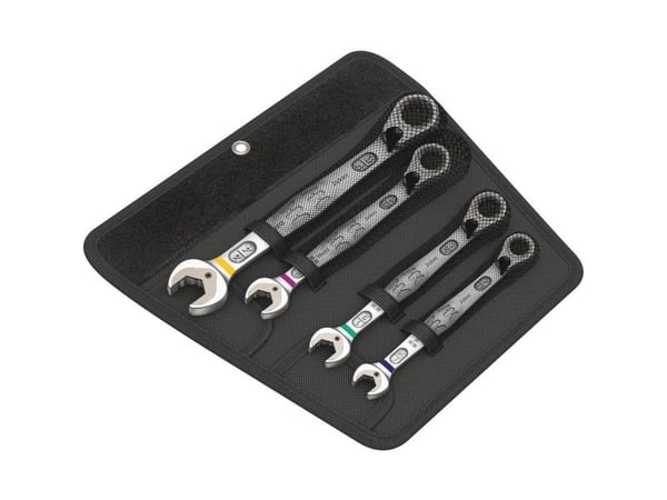 Wera 6001, 1/2,3/4,7/16,9/16", Metallisk, Krom-molybden-stål, 4 stykker