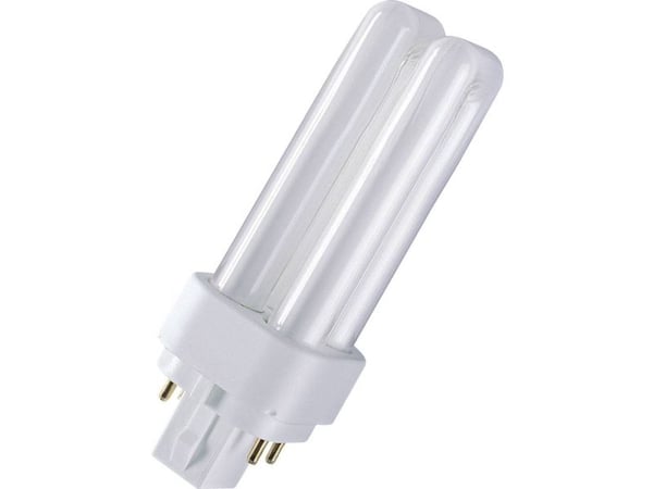 Osram DULUX D/E, 26 W, G24q-3, T11X2, 20000 timer, 1700 lm, Kjølig dagsys