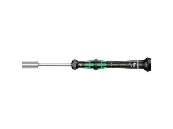Wera 2069, Svart, Grønn, 1 stykker, 9,7 cm, 6 cm