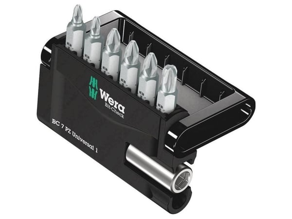 Wera 05056296001, 6 stykker, Pozidriv, PZ 1, PZ 2, PZ 3