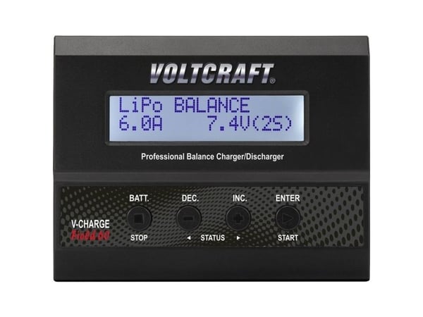 VOLTCRAFT modellbygging flerfunksjonslader 12 V 6 A V-Charge 60 DC (1597950)