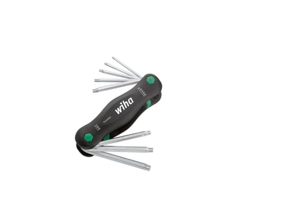 Wiha innvendig TORX vinkelskrutrekker-sett T 9, T 10, T 15, T 20, T 25, T 27, T 30, T 40 8 deler