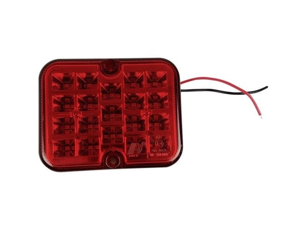 Berger &amp; Schröter SMD-LED Takasumuvalaisin Takasumuvalaisin 12 V punainen