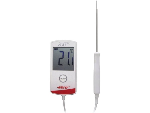 ebro TTX 200 stikk-/stikkttermometer (HACCP) måleområde -30 til +200 °C, oppfyller HACCP, IP65