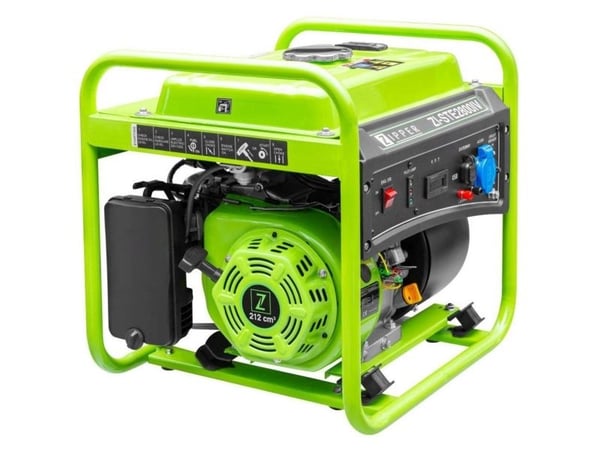 Zipper ZI-STE2800IV, 4500 W, 230 V, 5 l, Bensin, 50 Hz, 212 cm³