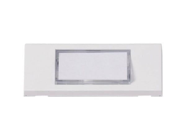 Heidemann 70049 Ovikellokilpi nimikilvellä Simple Valkoinen 24 V/1 A