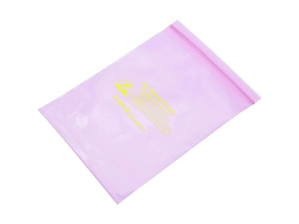 Quadrios ESD-beskyttelsespose (L x B) 127 x 203 mm, bokstavkode D, 10 stk Quadrios ESD-beskyttelsespose (L x B) 127 x 203 mm, bokstavkode D, 10 stk