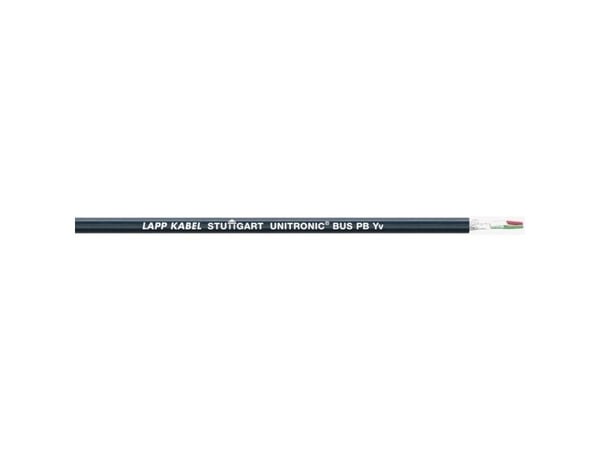 LAPP 2170223-100 Busledning UNITRONIC® BUS 1 x 2 x 0.32 mm² Sort 100 m