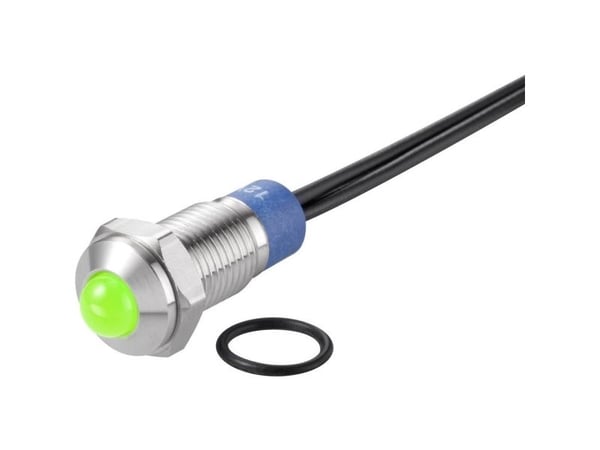 Conrad TC-7495196, Vihreä, -25 - 55 °C, IP67, 12 V, 1,15 cm, 1 kpl