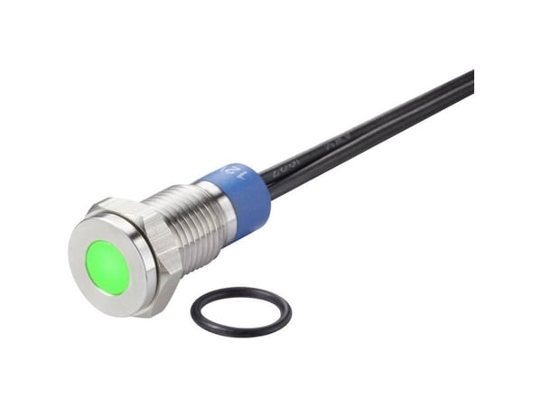 Conrad TC-7495148, Vihreä, -25 - 55 °C, IP67, 12 V, 9,5 mm, 1 kpl