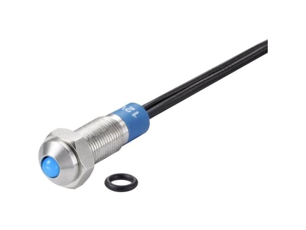 Conrad TC-7495136, sininen, -25 - 55 °C, IP67, 12 V, 7 mm, 1 kpl