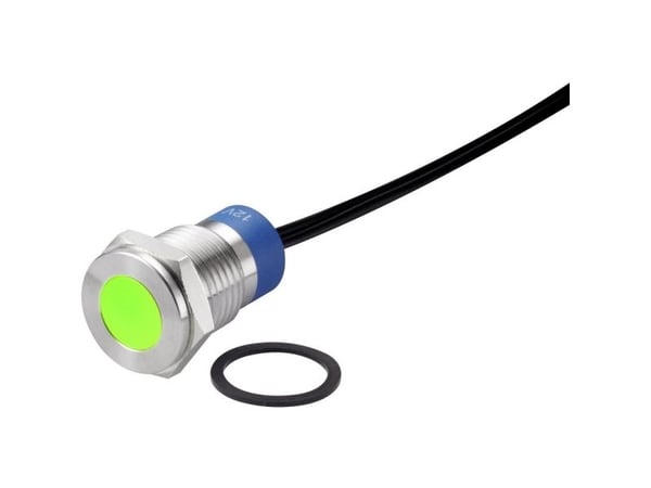 TRU COMPONENTS TC-7495212 LED-diod Grön 12 V