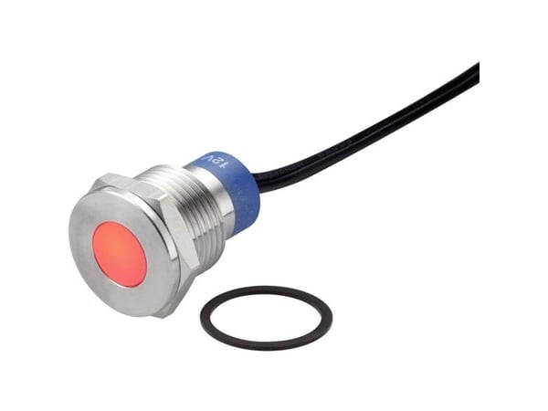 TRU COMPONENTS TC-7495240 LED-diode Rød 12 V