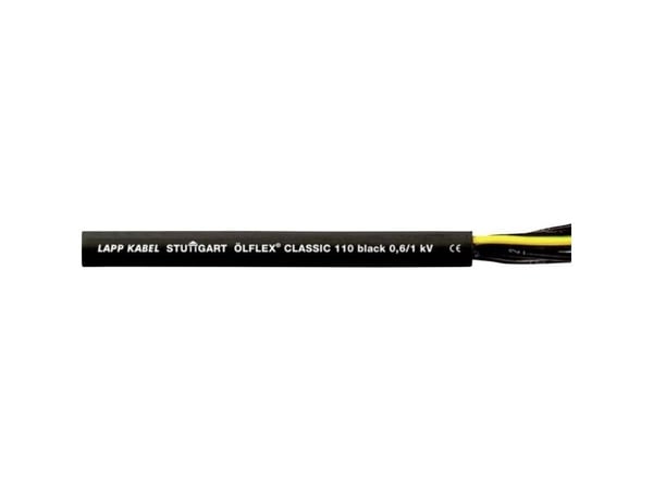 Lapp ÖLFLEX 1120248, 100 m, Kopper, Sort, PVC, 86 kg/km, 236 kg/km