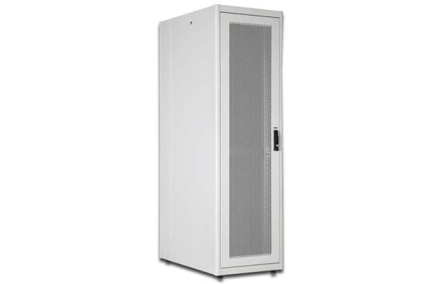 DIGITUS Professional Dynamic Basic Series DN-19 SRV-26U-D - Teline - kotelo - vaaleanharmaa, RAL 7035 - 26U - 19"