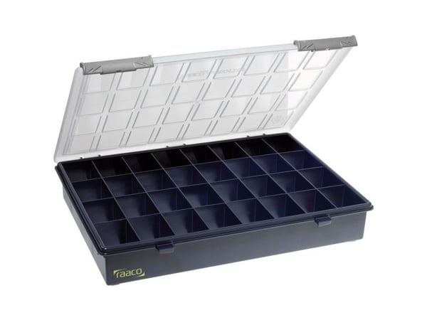 raaco Assorter 4-32, polypropeeni (PP), 810 g, sininen