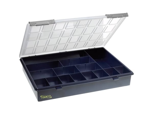 raaco Assorter 4-15, Polypropeeni (PP), 724,5 g, Sininen