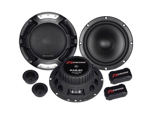 Renegade RX6.2C, 2-veis, 200 W, 100 W, 4 ohm (O), Neodym, 5,7 cm
