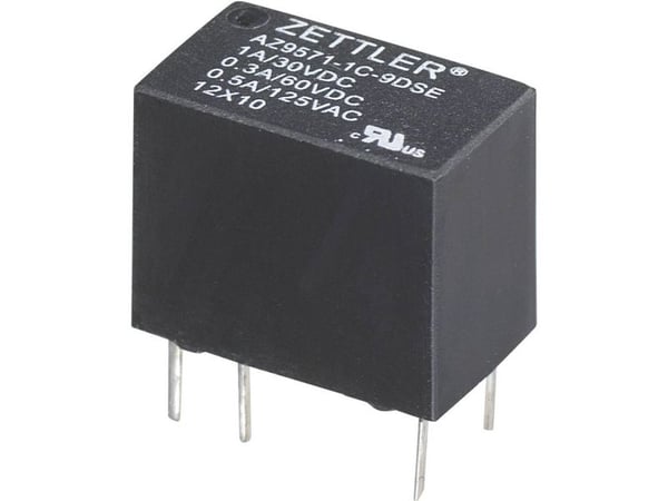 Zettler Electronics AZ9571-1C-3DSE printrelé 3 V/DC 1 A 1 vekselkontakt 1 stk