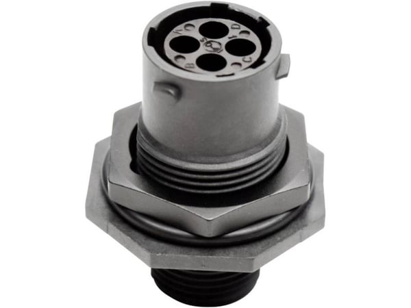 Amphenol RTS 7 10N 4S03 rundkontakt tilkobling/innbygging, poler totalt: 4, serie Ecomate Aquarius, 1 stk