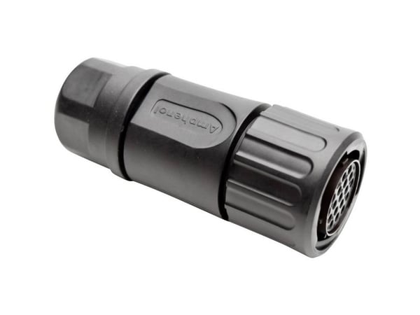 Amphenol RTS 6BS 14N 19S03 rundstiftkobling, rett, 19-polet, Serie: Ecomate Aquarius