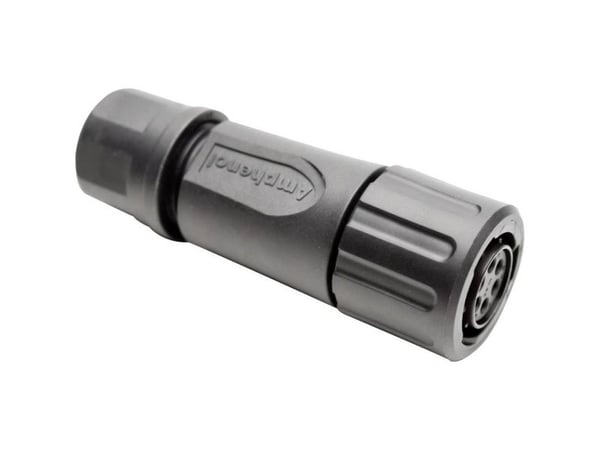 Amphenol RTS 6BS 10N 6S03 rundstikkkobling, rett, antall poler: 6, serie (rundstikkforbindelse): Ecomate Aquarius, 1 stk