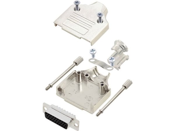 TRU COMPONENTS TCMHDM15HDS26K 7708944 D-SUB innstikksatser 180° antall poler: 26 loddepinner 1 stk